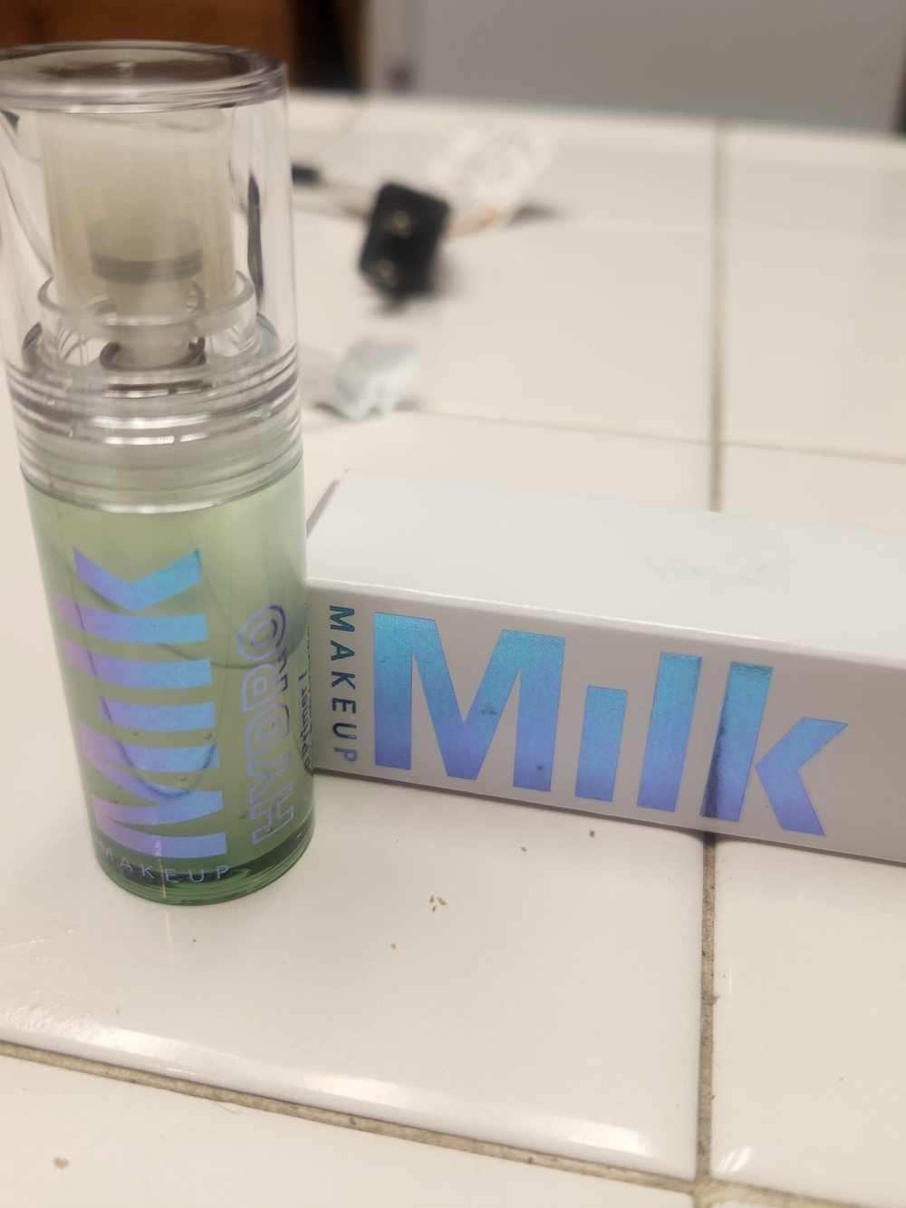 Milk Makeup Hydrating Primer in Pale Green